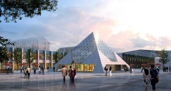 桦甸金字塔网架