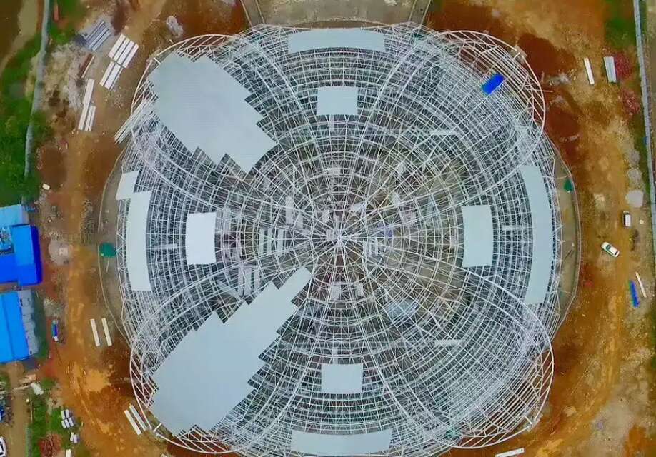 桦甸体育馆网架